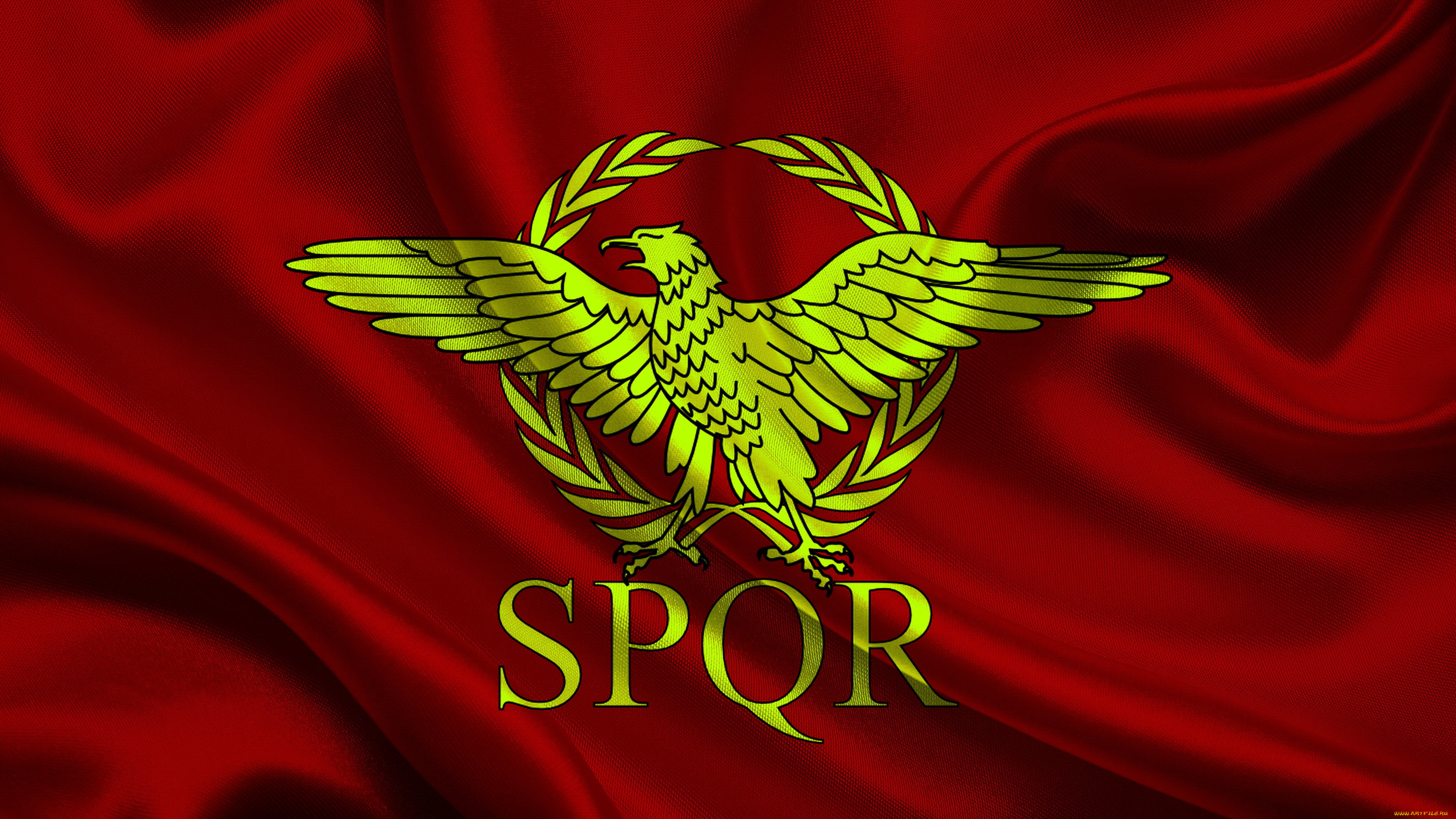 Штандарт Рима SPQR